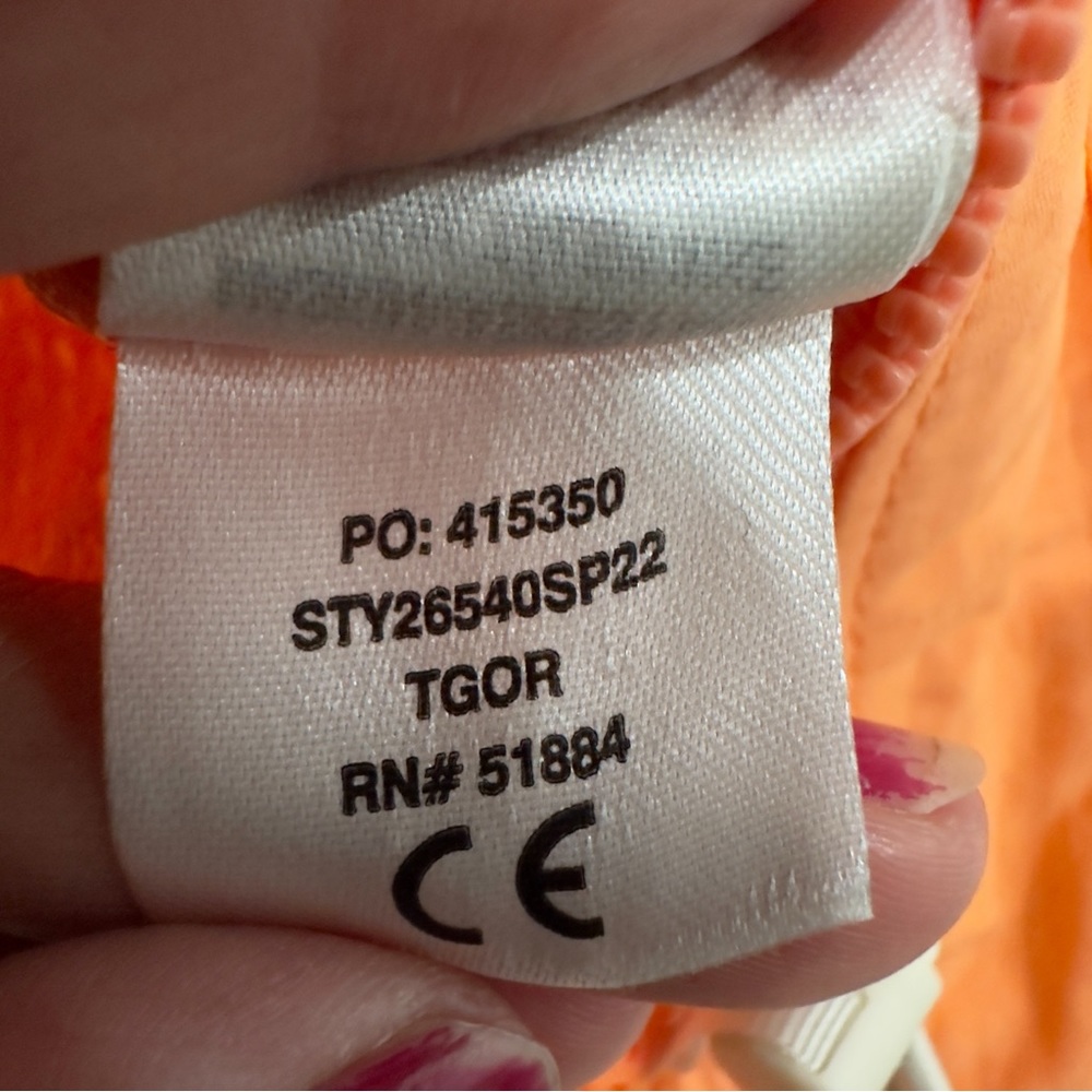 Patagonia Orange Hooded Jacket - Picture 9 of 11
